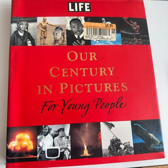 LIFE Our Century in Pictures for Young People - Hardcover Photo History Book - Picture 1 of 5